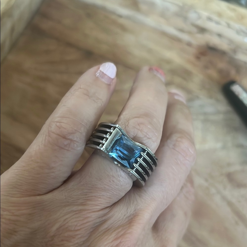 Funky stainless steel Women's Ring